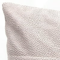 Jordan Manufacturing 20 14 Ivory čvrsti pravougaoni reverzibilni dekorativni lumbalni jastuk sa prednjim