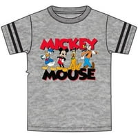 Disney Mickey Prijatelji Stripe Rukav Momci Košulju