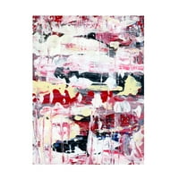 Katie Jeanne Wood 'abstract 76' Canvas Art