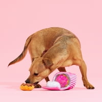 Barkerova igračka za pse sa desetak krofni-sadrži Višedijelne igračke, Xs za male pse