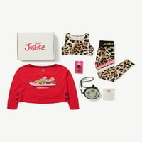 Justice Girls Holiday Giftting J-Sport 5-komad paketa za odijevanje, Veličine XS-XLP