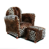 Keet Roundy Dječija stolica Leopard sa otomanom
