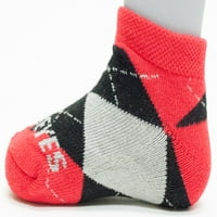 Ohio State Buckeyes Baby Argyle No Show Sock-Donegal Bay-Unise - Infant-No-Show