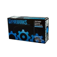 Gloveworks Industrijske Rukavice Bez Nitrilnog Lateksa, Velike, Plave, 1000 Futrola