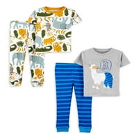 Set pidžame carter's Child Of Mine, 4 komada, veličine 12M-5T