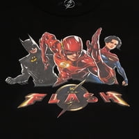 Flash Boys kratke rukave grafičke majice, 2-Pakovanje, veličine XS-2X