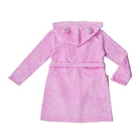 Jellifish Kids Girls pidžama ogrtač od flisa sa štampom sa džepovima veličine 4-16