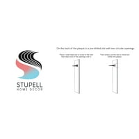 Stupell Industries manje brinu ljubav više teksta sa svežim cvetnim dizajnom koji je dizajnirao Daphne Polselli